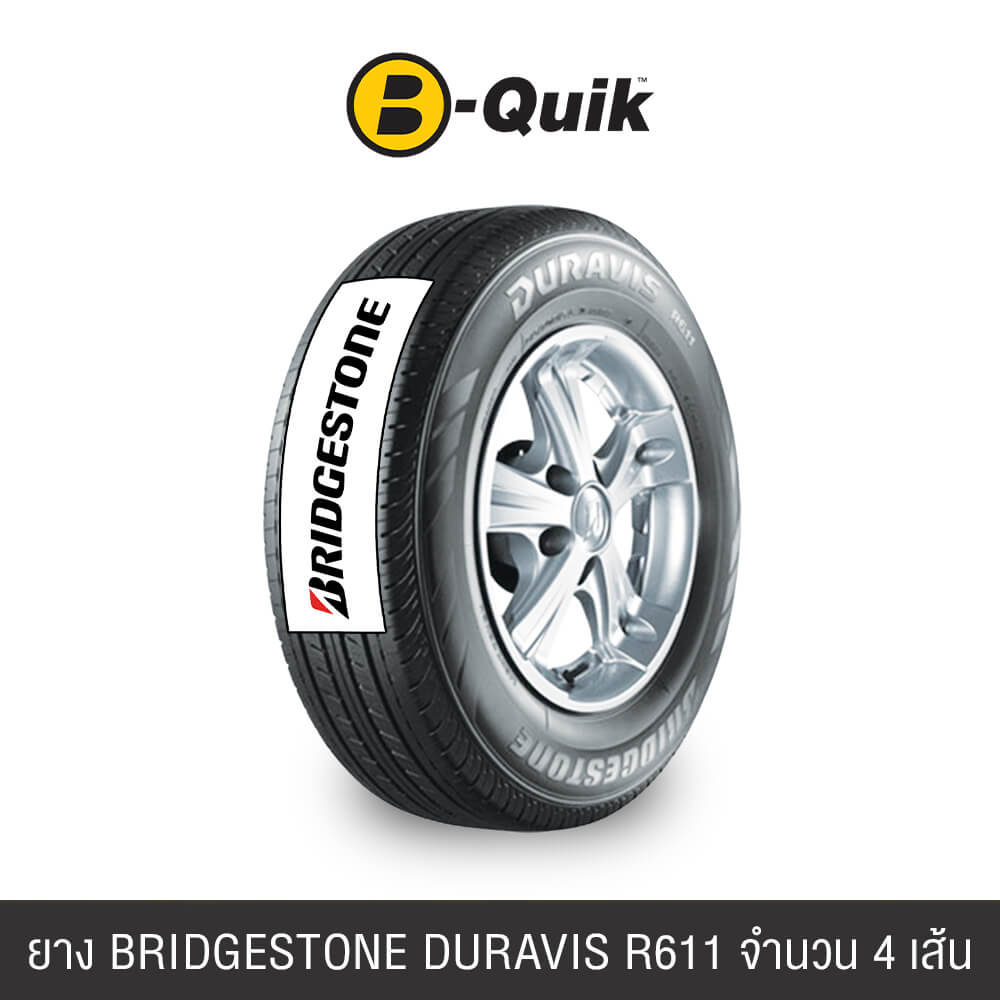 ยางรถยนต์ BRIDGESTONE รุ่น DURAVIS R611 ขนาด 215/70R16 จำนวน 4 เส้น_0